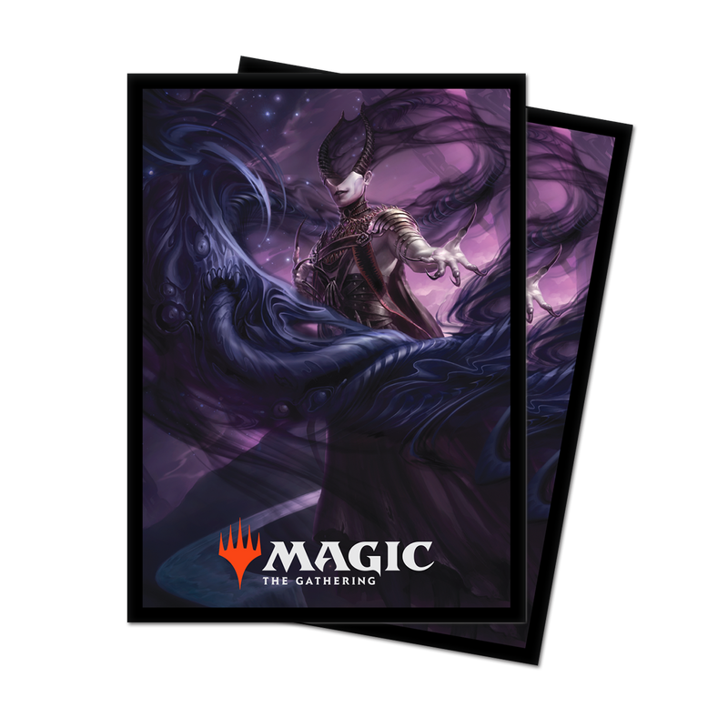Theros Beyond Death Ashiok, Nightmare Muse Standard Deck Protector Sleeves (100ct) for Magic: The Gathering | Ultra PRO International