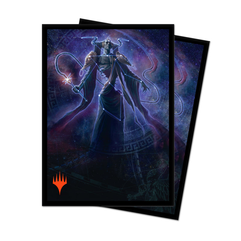 Theros Beyond Death Erebos, Bleak-Hearted Alt Art Standard Deck Protector Sleeves (100ct) for Magic: The Gathering | Ultra PRO International