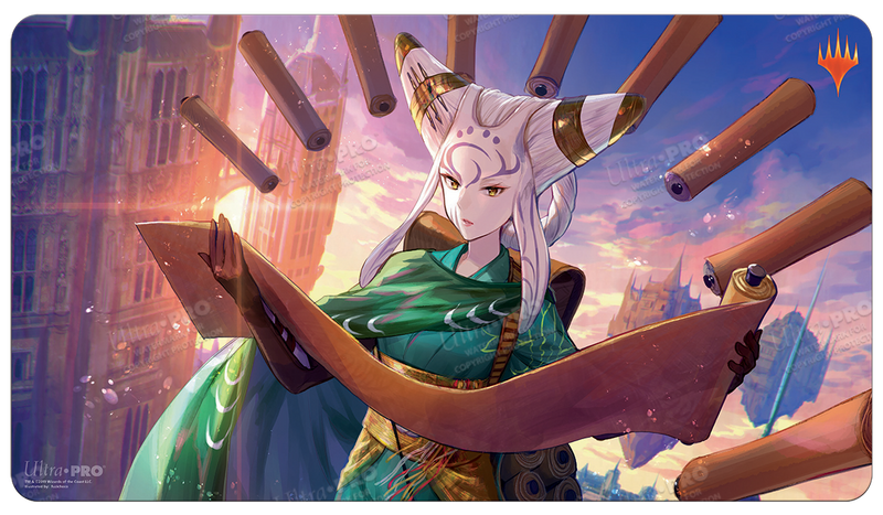 War of the Spark (WAR) Tamiyo, Collector of Tales Alt Art Standard Gaming Playmat for Magic: The Gathering | Ultra PRO International