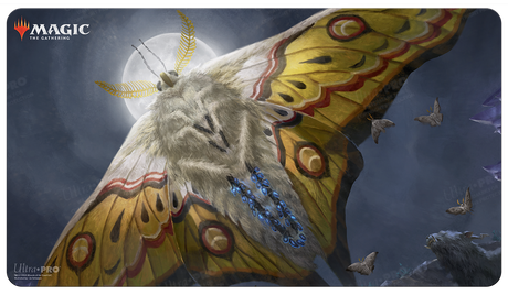 Ikoria: Lair of Behemoths Luminous Broodmoth Standard Gaming Playmat for Magic: The Gathering | Ultra PRO International