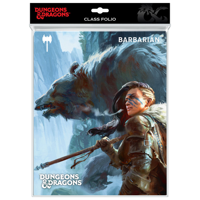 Barbarian - Class Folio with Stickers for Dungeons & Dragons | Ultra PRO International