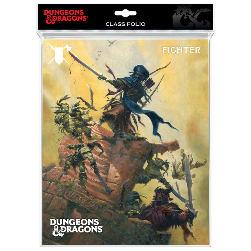 Fighter - Class Folio with Stickers for Dungeons & Dragons | Ultra PRO International