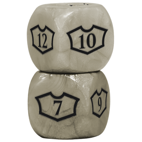 Deluxe D6 Loyalty Dice Set (4ct) with 7-12 for Magic: The Gathering | Ultra PRO International