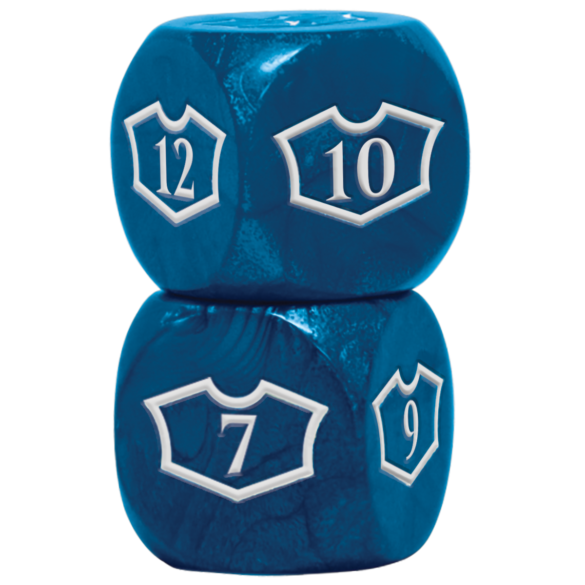 Deluxe D6 Loyalty Dice Set (4ct) with 7-12 for Magic: The