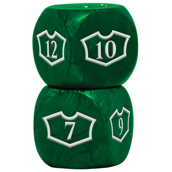 Deluxe D6 Loyalty Dice Set (4ct) with 7-12 for Magic: The