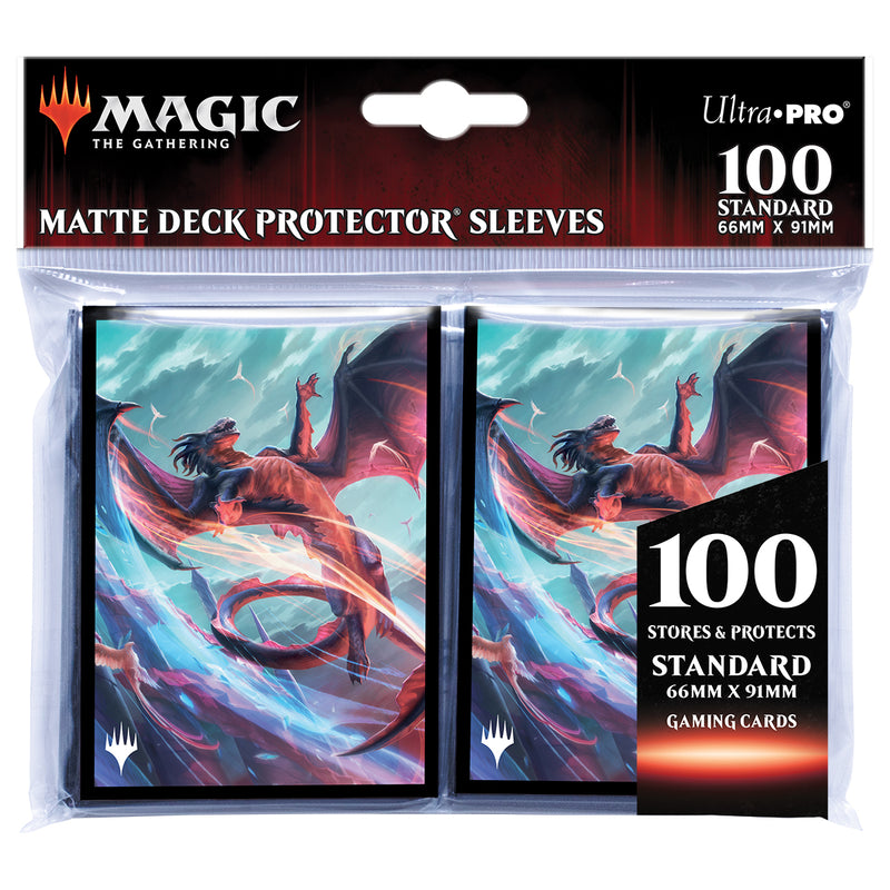 Strixhaven Galazeth Prismari Standard Deck Protector Sleeves (100ct) for Magic: The Gathering