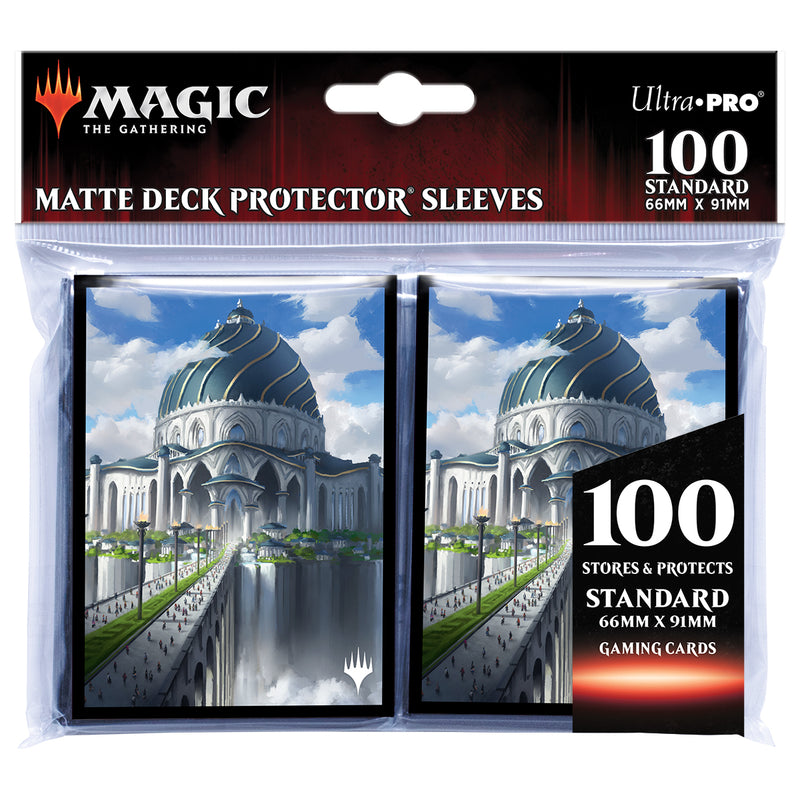 Strixhaven The Biblioplex Standard Deck Protector Sleeves (100ct) for Magic: The Gathering | Ultra PRO International