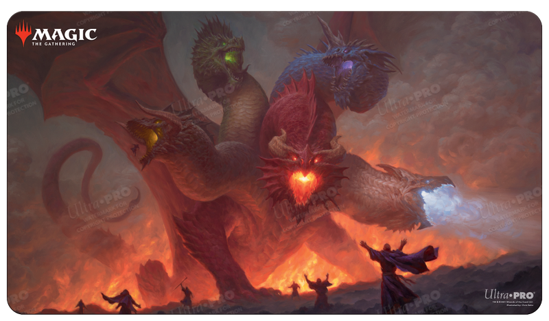 Adventures in the Forgotten Realms Tiamat Standard Gaming Playmat for Magic: The Gathering | Ultra PRO International