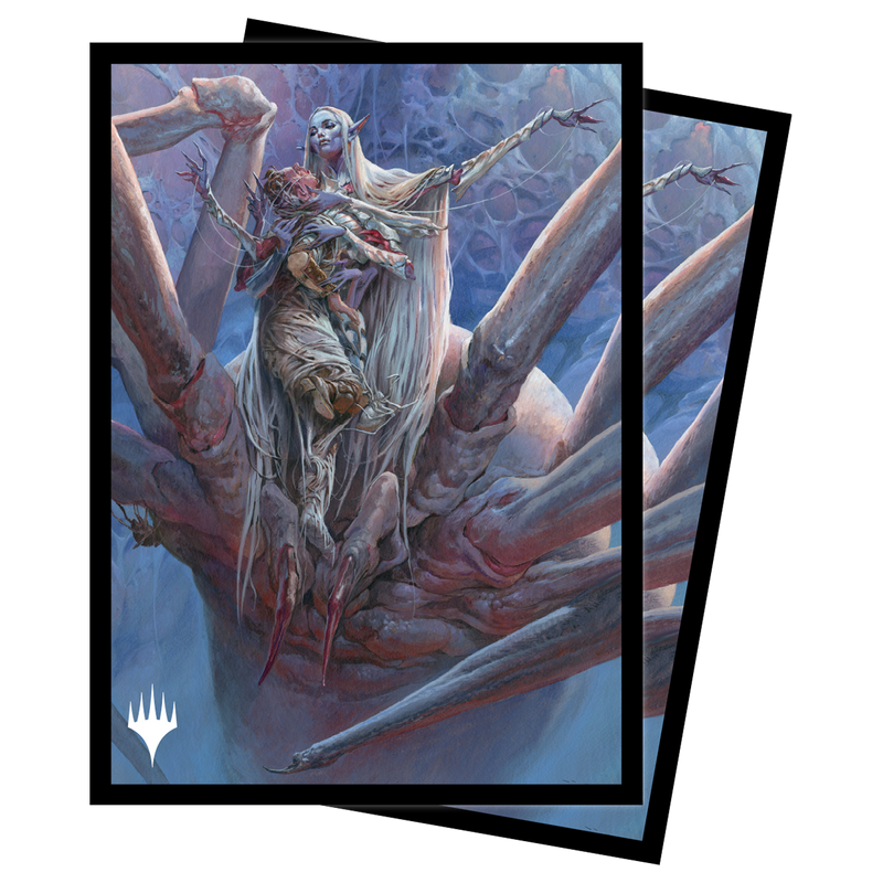 Adventures in the Forgotten Realms Lolth, Spider Queen Standard Deck Protector Sleeves (100ct) for Magic: The Gathering | Ultra PRO International