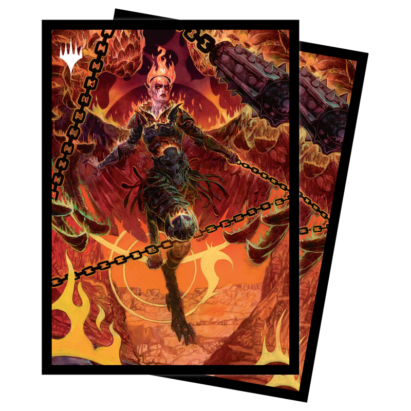 Adventures in the Forgotten Realms Zariel, Archduke of Avernus Standard Deck Protector Sleeves (100ct) for Magic: The Gathering | Ultra PRO International