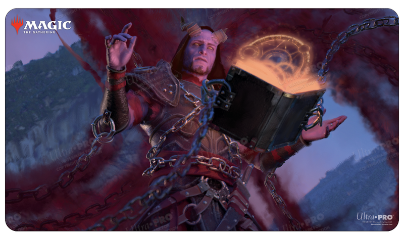 Commander Adventures in the Forgotten Realms Prosper, Tome-Bound Standard Gaming Playmat for Magic: The Gathering | Ultra PRO International