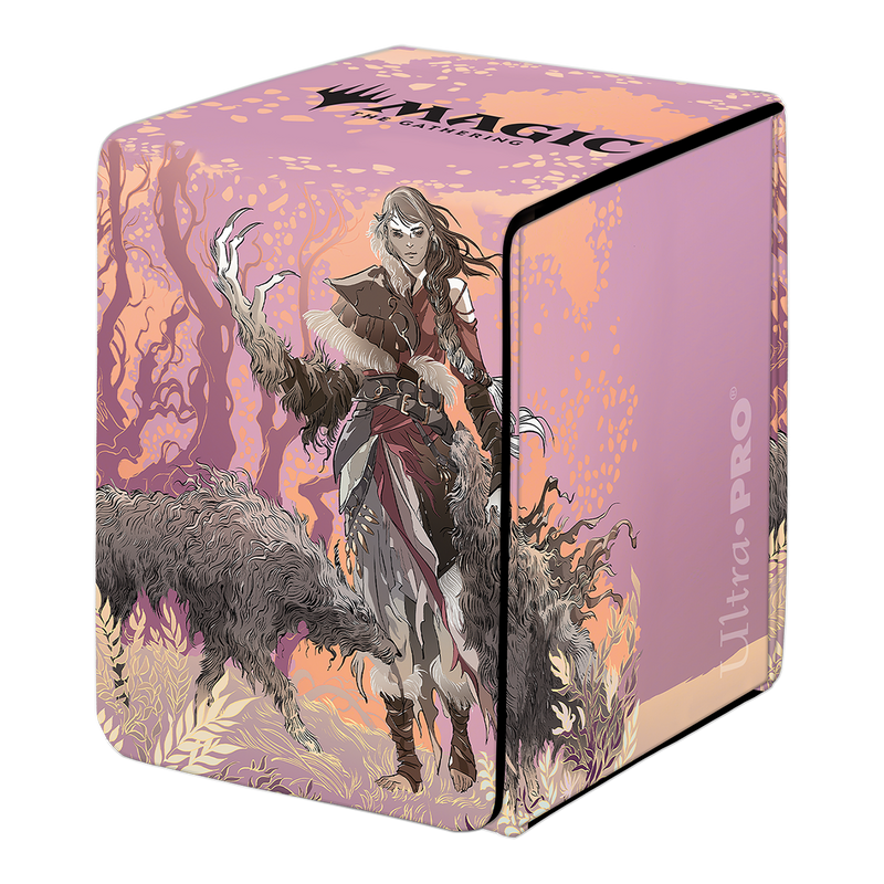 Innistrad: Midnight Hunt Arlinn The Pack Leader Alcove Flip Deck Box for Magic: The Gathering | Ultra PRO International