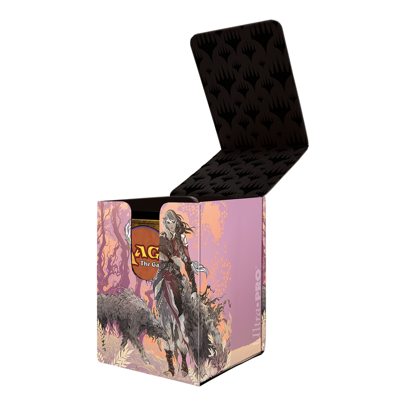 Innistrad: Midnight Hunt Arlinn The Pack Leader Alcove Flip Deck Box for Magic: The Gathering | Ultra PRO International
