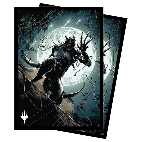 Innistrad: Midnight Hunt Seafaring Werewolf Standard Deck Protector Sleeves (100ct) for Magic: The Gathering