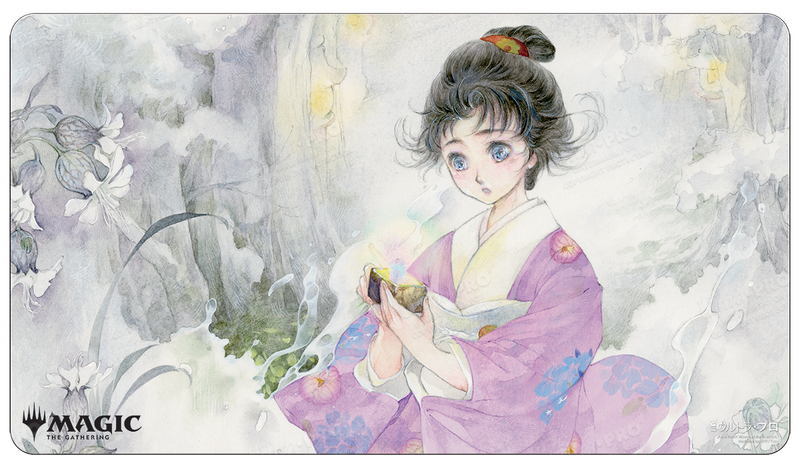 Japanese Mystical Gift of Estates Standard Gaming Playmat for Magic: The Gathering
