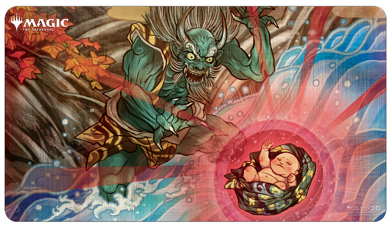 Japanese Mystical Archive Claim the Firstborn Standard Gaming Playmat for Magic: The Gathering