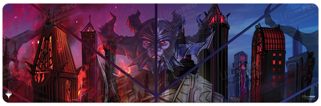 Streets of New Capenna Hostile Takeover 8ft Table Playmat for Magic: The Gathering | Ultra PRO International