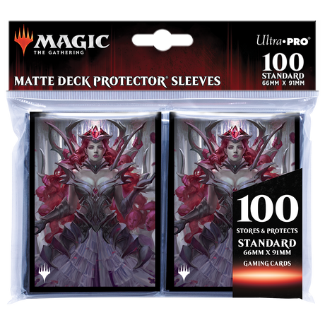 Innistrad: Crimson Vow Olivia, Crimson Bride Standard Deck Protector Sleeves (100ct) for Magic: The Gathering | Ultra PRO International