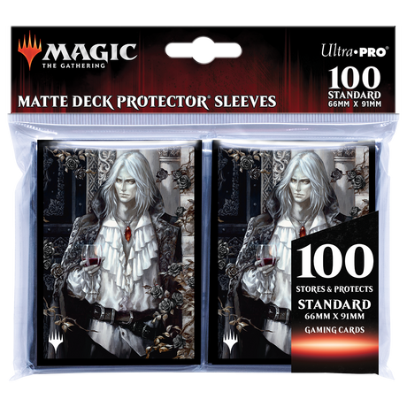 Innistrad: Crimson Vow Sorin the Mirthless Standard Deck Protector Sleeves (100ct) for Magic: The Gathering | Ultra PRO International