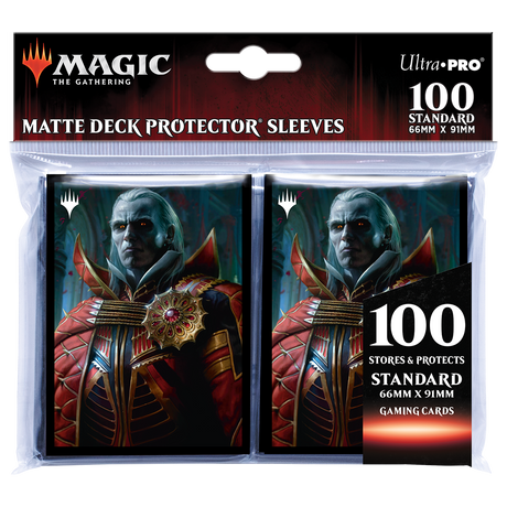 Innistrad Crimson Vow Edgar, Charmed Groom Standard Deck Protector Sleeves (100ct) for Magic: The Gathering | Ultra PRO International
