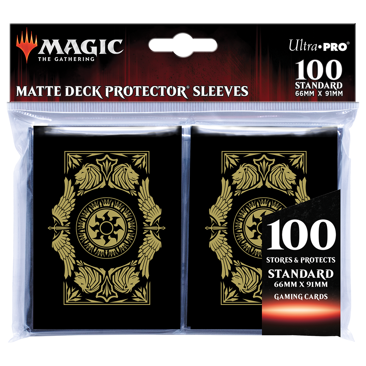 Mana 7 Plains Deck Protector Sleeves (100ct) for Magic: The