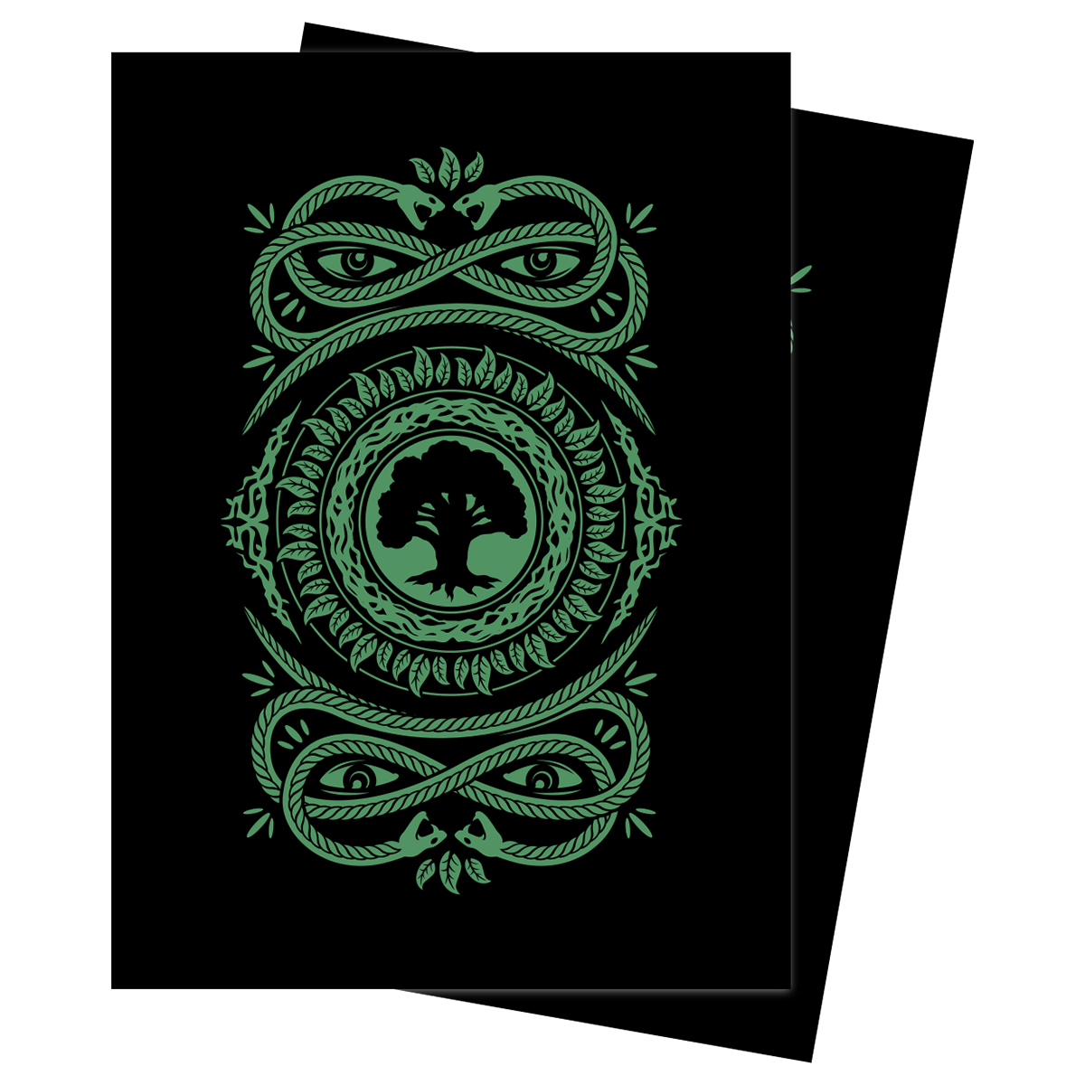 Mana 7 Forest Deck Protector Sleeves (100ct) for Magic: The