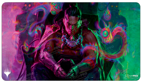 Kamigawa Neon Dynasty Satoru Umezawa Standard Gaming Playmat for Magic: The Gathering | Ultra PRO International