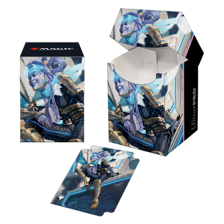 Kamigawa Neon Dynasty Kotori, Pilot Prodigy 100+ Deck Box for Magic: The Gathering | Ultra PRO International