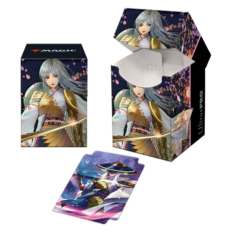 Kamigawa Neon Dynasty The Wandering Emperor 100+ Deck Box for Magic: The Gathering | Ultra PRO International