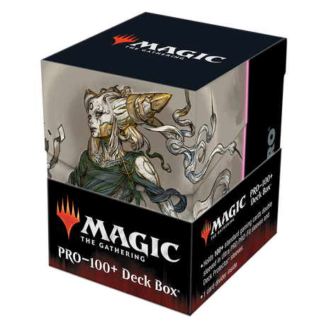Kamigawa Neon Dynasty Tamiyo, Compleated Sage 100+ Deck Box for Magic: The Gathering | Ultra PRO International