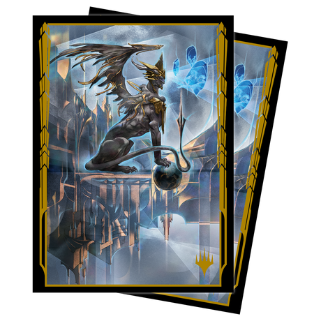 Streets of New Capenna Raffine, Scheming Seer Standard Deck Protector Sleeves (100ct) for Magic: The Gathering | Ultra PRO International