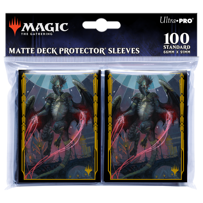Streets of New Capenna Ziatora, the Incinerator Standard Deck Protector Sleeves (100ct) for Magic: The Gathering | Ultra PRO International