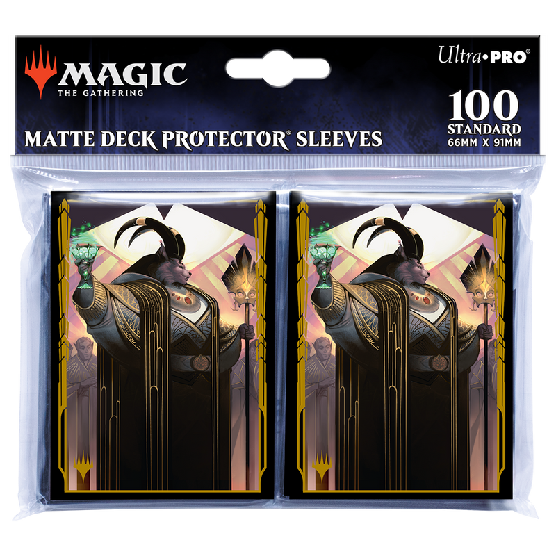 Streets of New Capenna Jetmir, Nexus of Revels Standard Deck Protector Sleeves (100ct) for Magic: The Gathering | Ultra PRO International