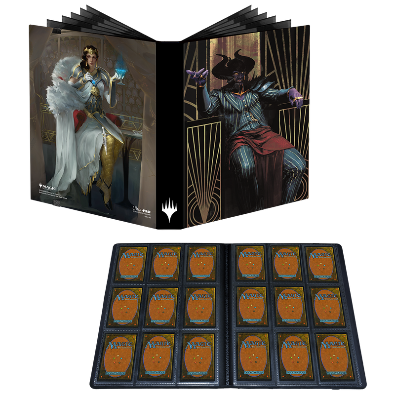 Streets of New Capenna Ob Nixilis and Elspeth 9-Pocket PRO-Binder for Magic: The Gathering | Ultra PRO International