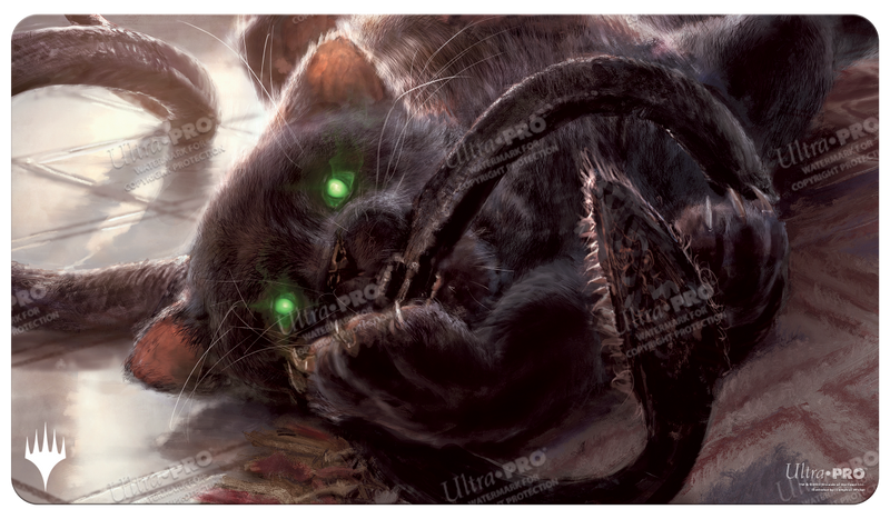 Commander Legends: Battle for Baldur's Gate Displacer Kitten Standard Gaming Playmat for Magic: The Gathering | Ultra PRO International