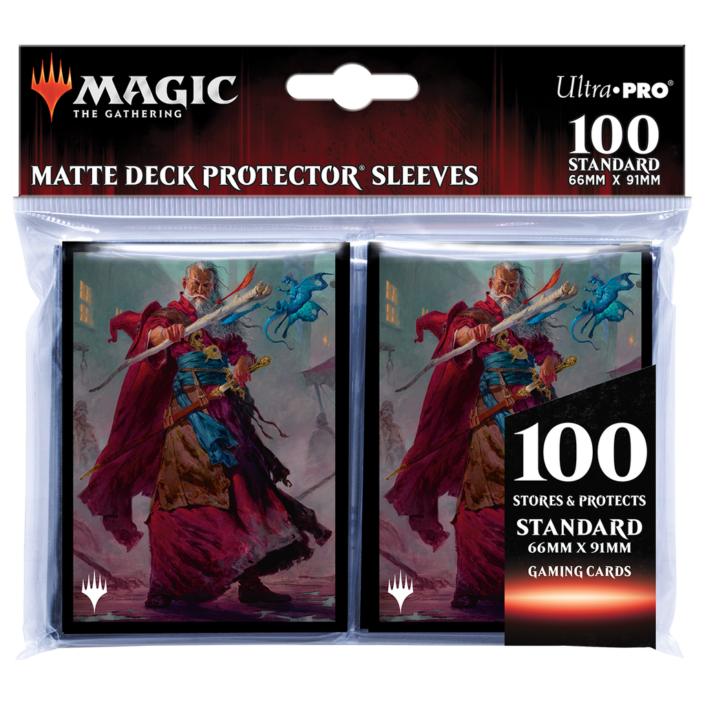 Adventures in the Forgotten Realms Grand Master of Flowers Standard Deck  Protector Sleeves (100ct) for Magic: The Gathering