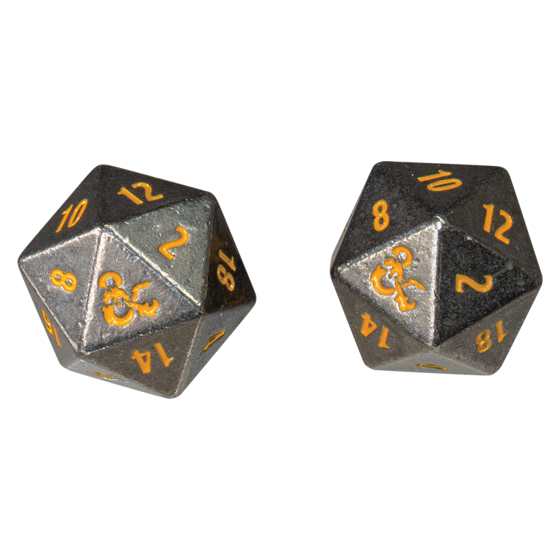 Heavy Metal Spelljammer Realmspace D20 Dice Set (2ct) for Dungeons &  Dragons