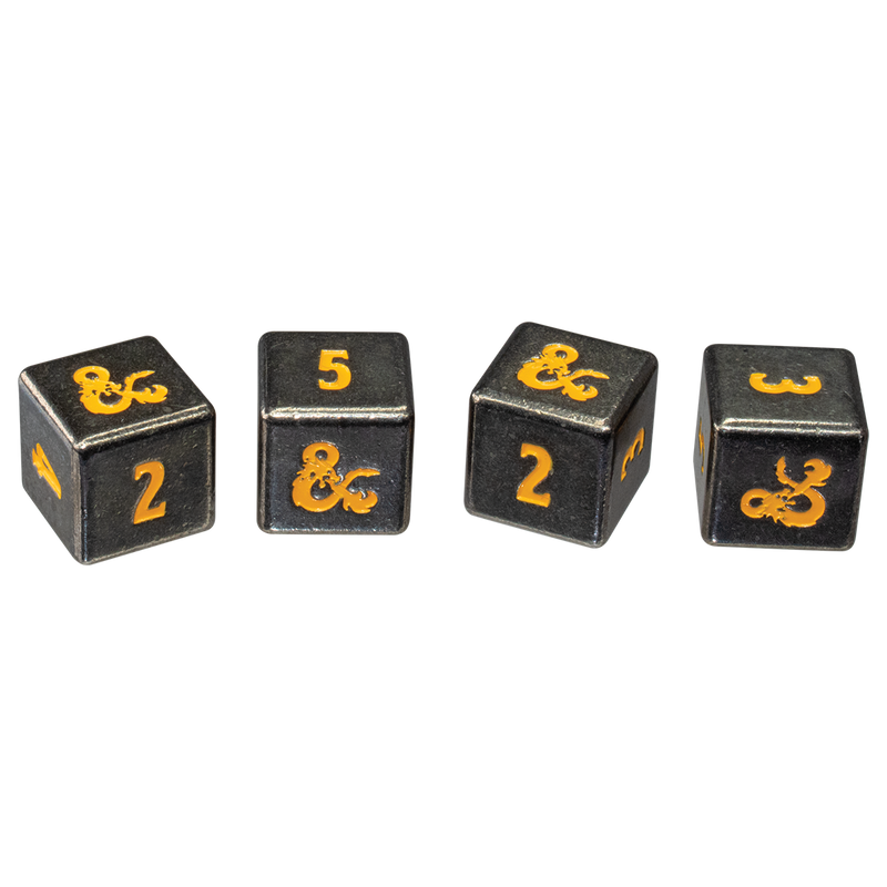 Heavy Metal Spelljammer Realmspace D6 Dice Set (4ct) for Dungeons & Dragons | Ultra PRO International