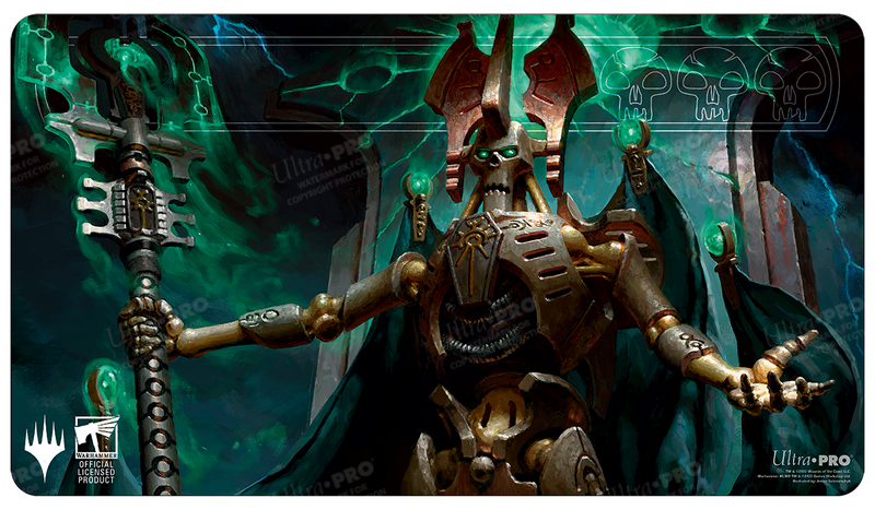 Warhammer 40K Commander Szarekh, the Silent King Standard Gaming Playmat for Magic: The Gathering | Ultra PRO International