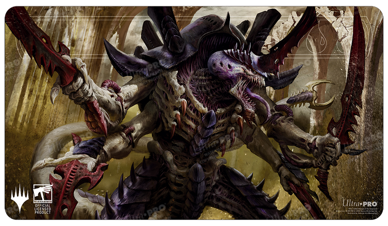 Warhammer 40K Commander The Swarmlord Standard Gaming Playmat for Magic: The Gathering | Ultra PRO International