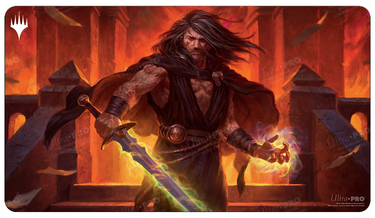 Ultra Pro Playmat – Dominaria United Black Stitched Für Magic: The Gathering