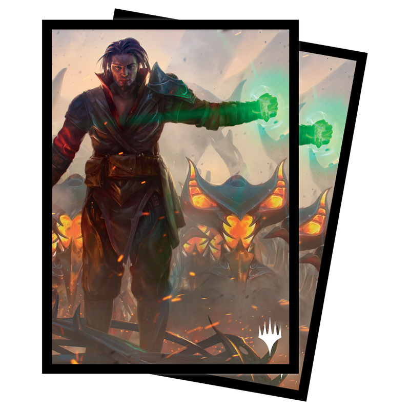 The Brothers' War Mishra, Eminent One Standard Deck Protector Sleeves (100ct) for Magic: The Gathering | Ultra PRO International