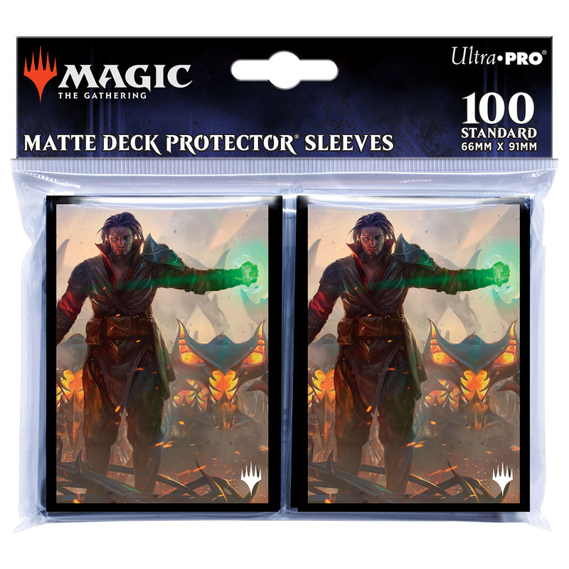 The Brothers' War Mishra, Eminent One Standard Deck Protector Sleeves  (100ct) for Magic: The Gathering