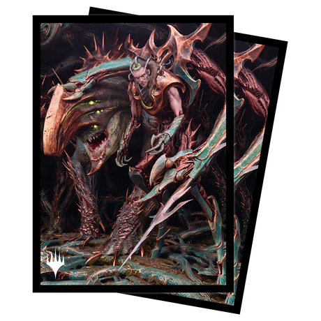 Phyrexia All Will Be One Lukka, Bound to Ruin Standard Deck Protector Sleeves (100ct) for Magic: The Gathering | Ultra PRO International