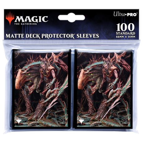 Phyrexia All Will Be One Lukka, Bound to Ruin Standard Deck Protector Sleeves (100ct) for Magic: The Gathering | Ultra PRO International