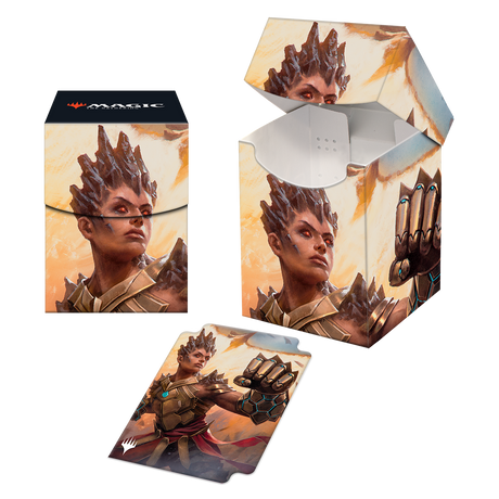 Phyrexia All Will Be One Neyali, Suns’ Vanguard 100+ Deck Box for Magic: The Gathering | Ultra PRO International