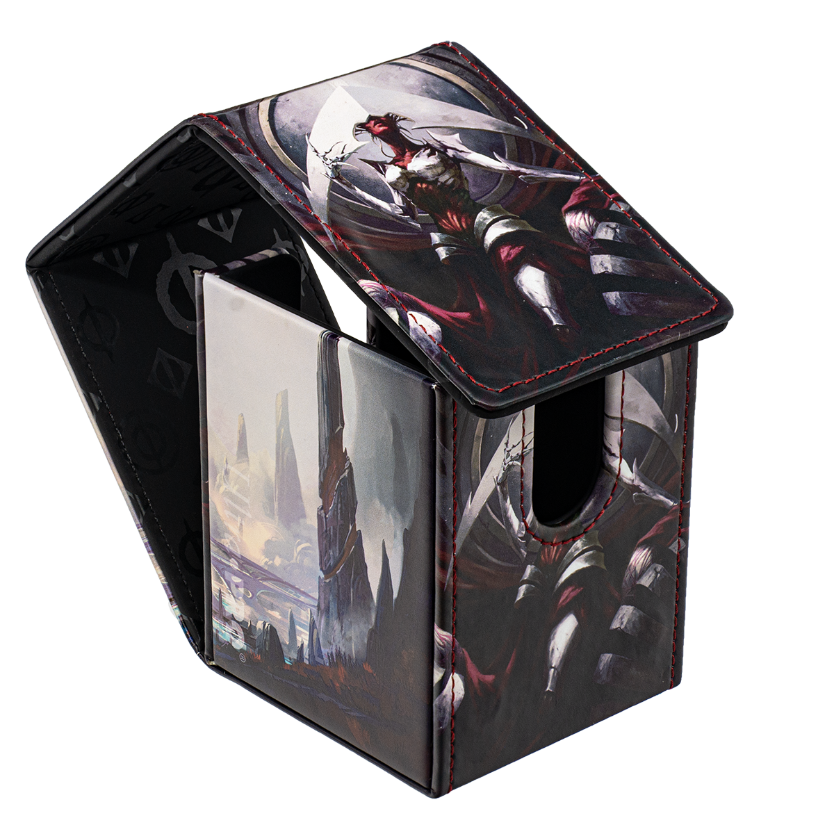 MTG ウルトラプロ エリシュ・ノーン フリップデッキボックス Phyrexia All Will Be One Marketing Art Elesh Norn Alcove Flip Deck