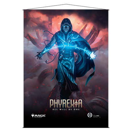 Phyrexia All Will Be One Jace, the Perfected Mind Wall Scroll for Magic: The Gathering | Ultra PRO International