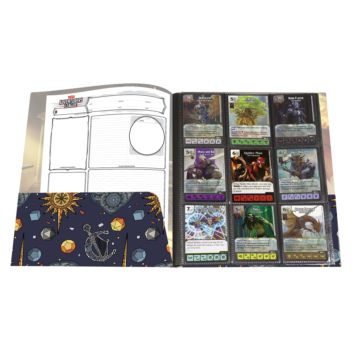 Honor Among Thieves Hugh Grant Character Folio with Stickers for