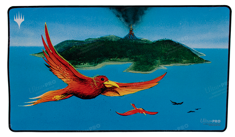 Dominaria Remastered Birds of Paradise Black Stitched Standard Gaming Playmat for Magic: The Gathering | Ultra PRO International